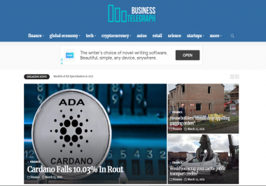 Guest Post On Businesstelegraph. co. uk DA45 With Dofollow and Indexed Link