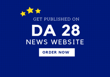 Publish Guest Post on My Da 28 News Website