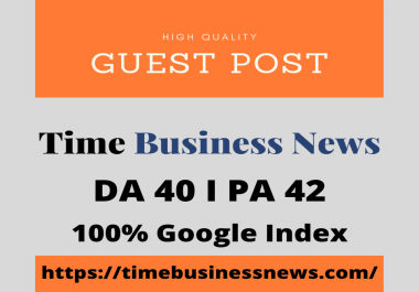 I will Provide You High Quality Guest Post Backlinks