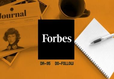 Ultra-powerful Do follow Backlinks from the giant Forbes
