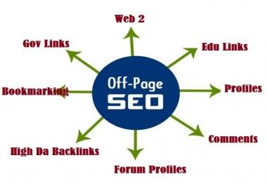 Off-Page Seo Package Get 120 Quality Backlinks