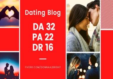 Guest Post on dating blog DA 37
