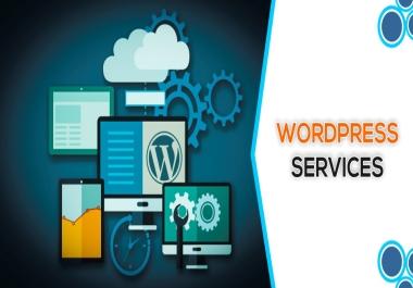 I will develop professional wordpress,  wix,  weebly website