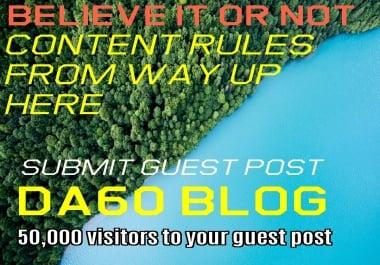 Submit Article DA60 Membership Blog with Dofollow Link