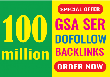 High Authority 100 Millions VERIFIED BACKLINK 1st page on google Ranking