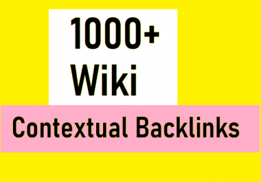 Create 1000+ high quality wiki articles contextual backlinks