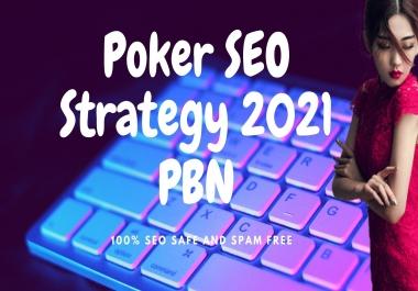 Casino PBN Pyramids Poker SEO Strategy 2021 Verified Backlinks for 1st Ranking on Google V1