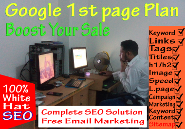 Rank your website in Google by professional SEO