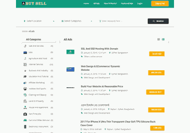 Buy Sell - Classified PHP script