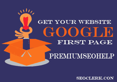 Get website on Google first page