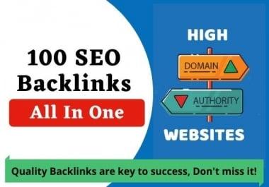 All In One 100 SEO Backlinks White Hat Link Building Service