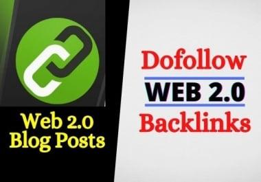 White Hat Do Follow Web 2.0 Contextual SEO Backlinks for Google Top Ranking