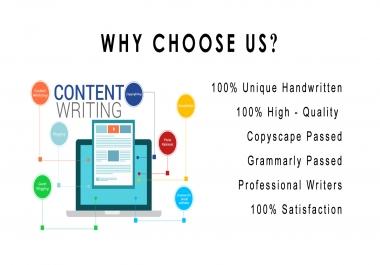 SEO Optimized HQ Content - 500 words - LOWEST RATE