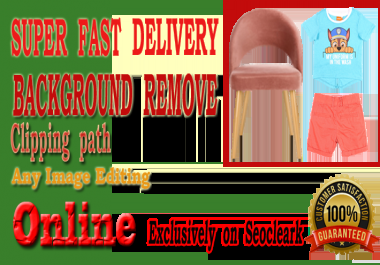 I will professionally remove background from image,  cut out photos