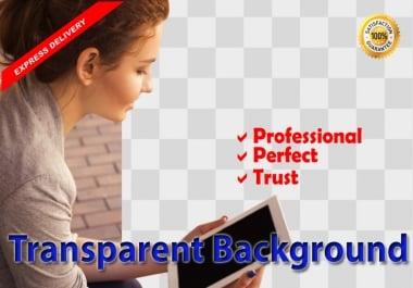 Remove background or transparent Background
