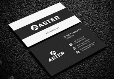 Design Professional High Premium Business Card Design