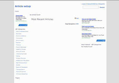 ARTICLESETUP Premium Script - EZINE ARTICLES CLONE SCRIPT