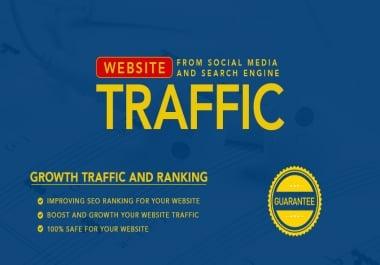 Drive Everyday 300-500 Traffic for 15 days To Increase Your Website Google Rankings