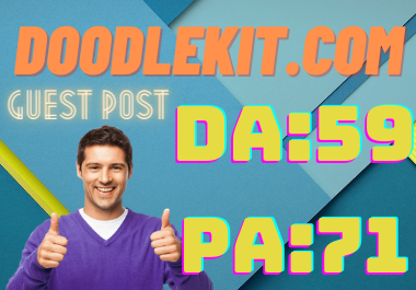 Publish Guest Post On doodlekit. com Do-Follow and Permanent Backlinks