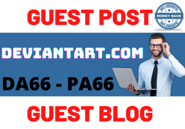 Publish Guest Post On deviantart. com Do-Follow and Permanent Backlinks