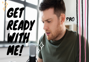 I will record with professional american male voice,  voiceover for you