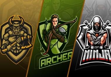 I will design a creative mascot or cartoon logo for you