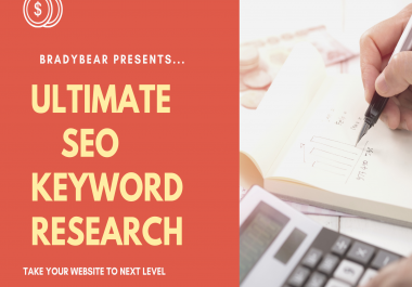 Ultimate SEO targetted keyword Research for your website