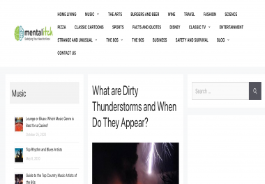 Write and Publish Guest Post on mentalitch com DA50,  DR64 & Organic Traffic- 21.5K