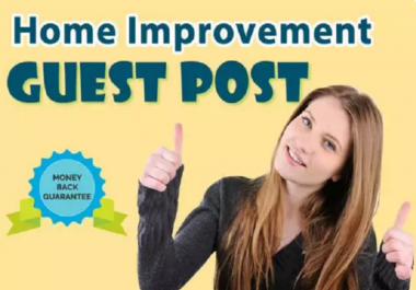 Place A Guest Post On Home Improvement Sites Activerain DA 69 with D0f0ll0w