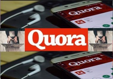 Keyword Related 30 Quora Answer for Targeted Traffic