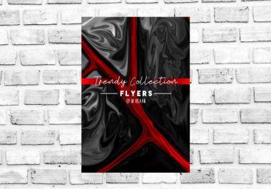 DESIGN TRENDY FLYERS OF ANY TYPE