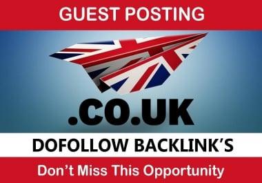 Publish Guest Post on. co. uk DA50+ site provide powerfull backlink indexing post