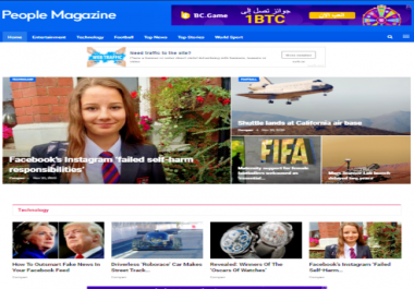 Complete Ready Website and Blog