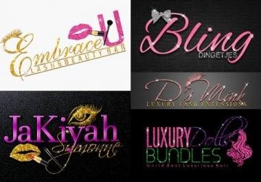 Do 3 Hair Extensions,  Boutique And Eyelash Logo Design