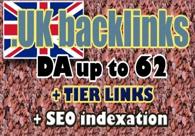 I will do UK backlinks high domain authority UK domains