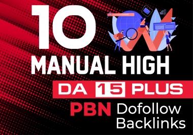 I will 10 PBN DA 15 Plus unique PBN High Quality