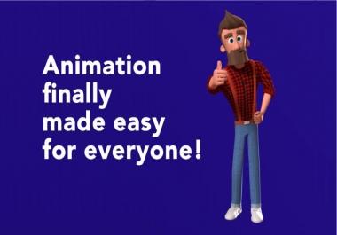 I will give you complete createstudio 2d animation and video production course