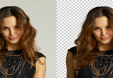 I Will Do Background Removal of 100 Images