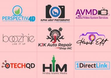 I will design your Websites/ Brand / Company/business logo with High Quality,  Unique,  Modern work