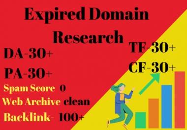 High DA PA CF TF Moz Authority Expired Domain Back links