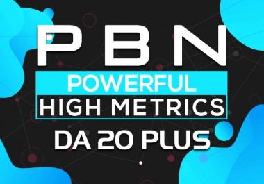Get Powerful 50 Permanent Homepage PBN Backlinks on DA 20 Plus to Powerful Rank Booster