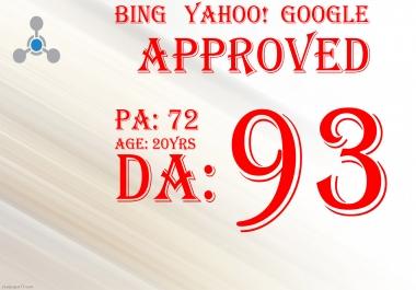 write a Guest post On Da 93 Google Approved Website