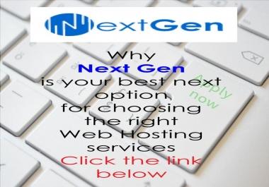 Next Gen Hosting in feasible rates