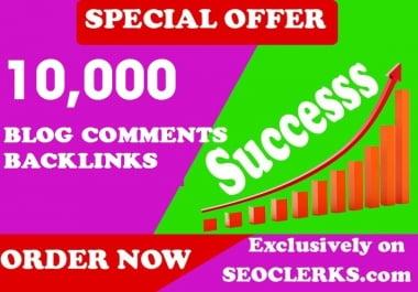 10,000 GSA BlogComments Backlinks for Google Seo