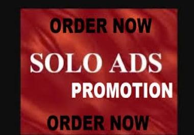 do killer promotion for your solo ads and attract organic traffics