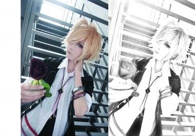 Photographic edition graphite drawing