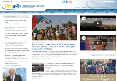 Publish article on ipsnews. com