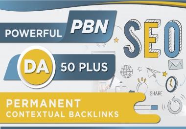 I will provide 10 PBN Bancklinks On DA 50+
