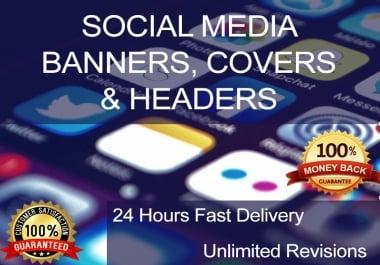 Professional Social Media Banners And Covers For You