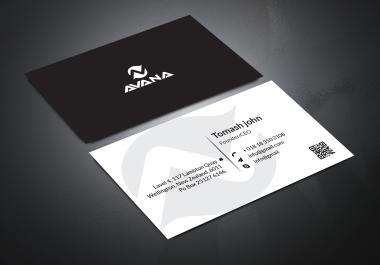 It's a smart color business card.